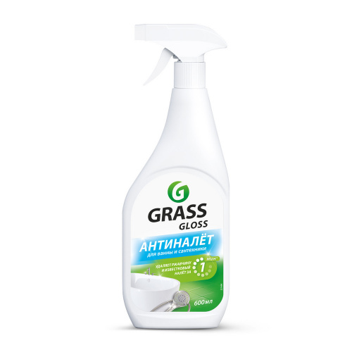 Средство чистящее GRASS Gloss для ванной комнаты акриловых ванн и кухни 600 мл/8 шт Средство чистящее GRASS Gloss для ванной комнаты акриловых ванн и кухни 600 мл/8 шт