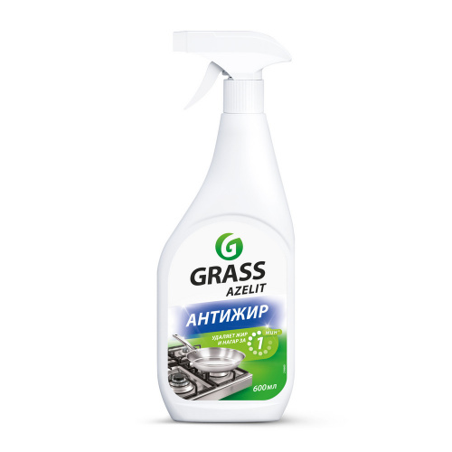 Средство чистящее GRASS Azelit для кухни антижир 600 мл триггер/8 шт