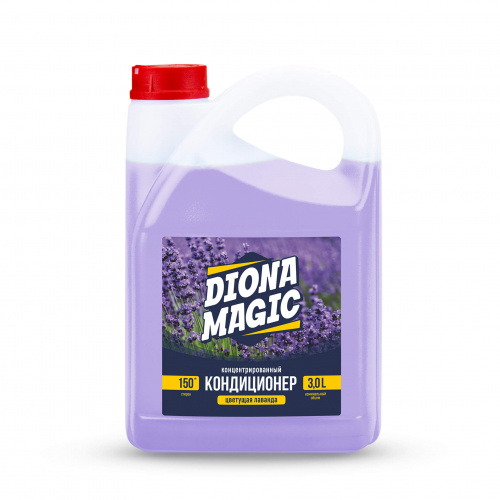 Кондиционер для белья DIONA MAGIC Цветущая лаванда концентрат канистра 3 л