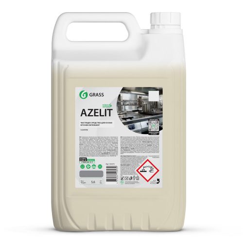 Средство чистящее GRASS AZELIT щелочное для кухни антижир 5,6 кг/4 шт